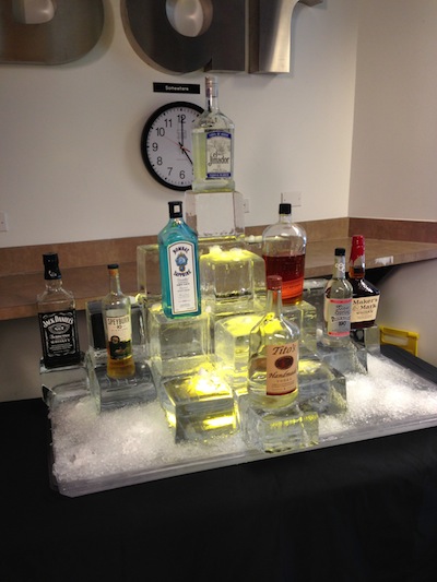 Huge thanks to Signature Ice Sculptures LLC for this masterpiece!
